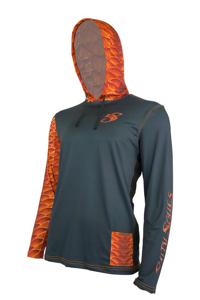 Promotional new design Salty Scales Redfish Long Sleeve Scale Armour Gen 2  Youth 