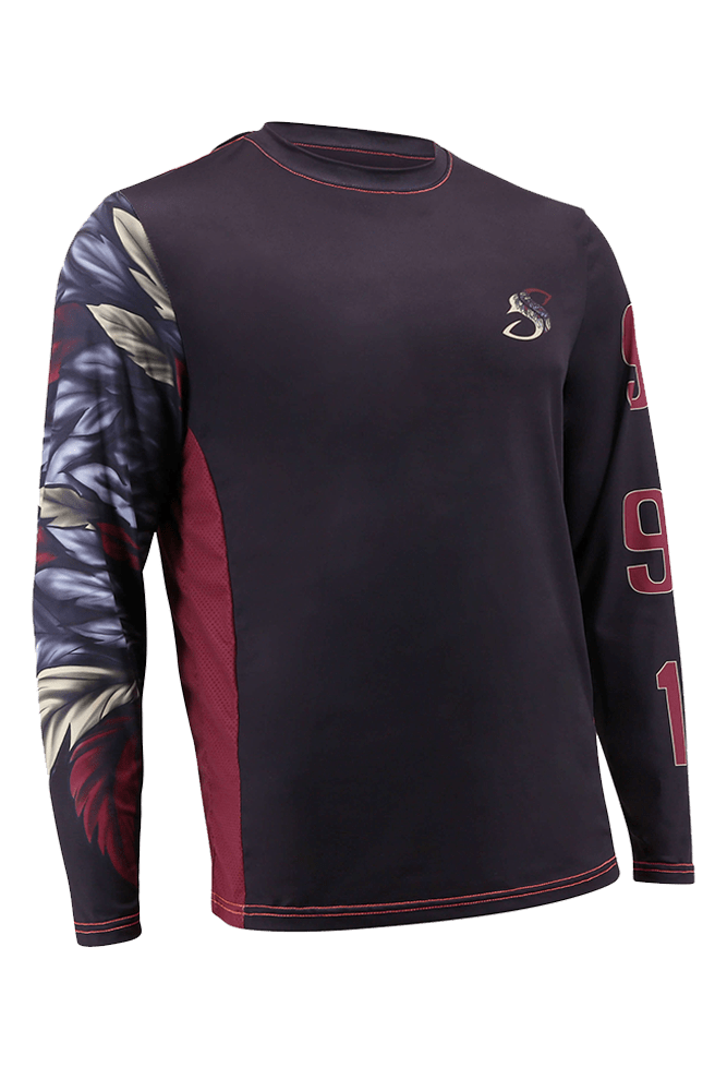 Indigenous Indian Long Sleeve Fishing Youth Shirt