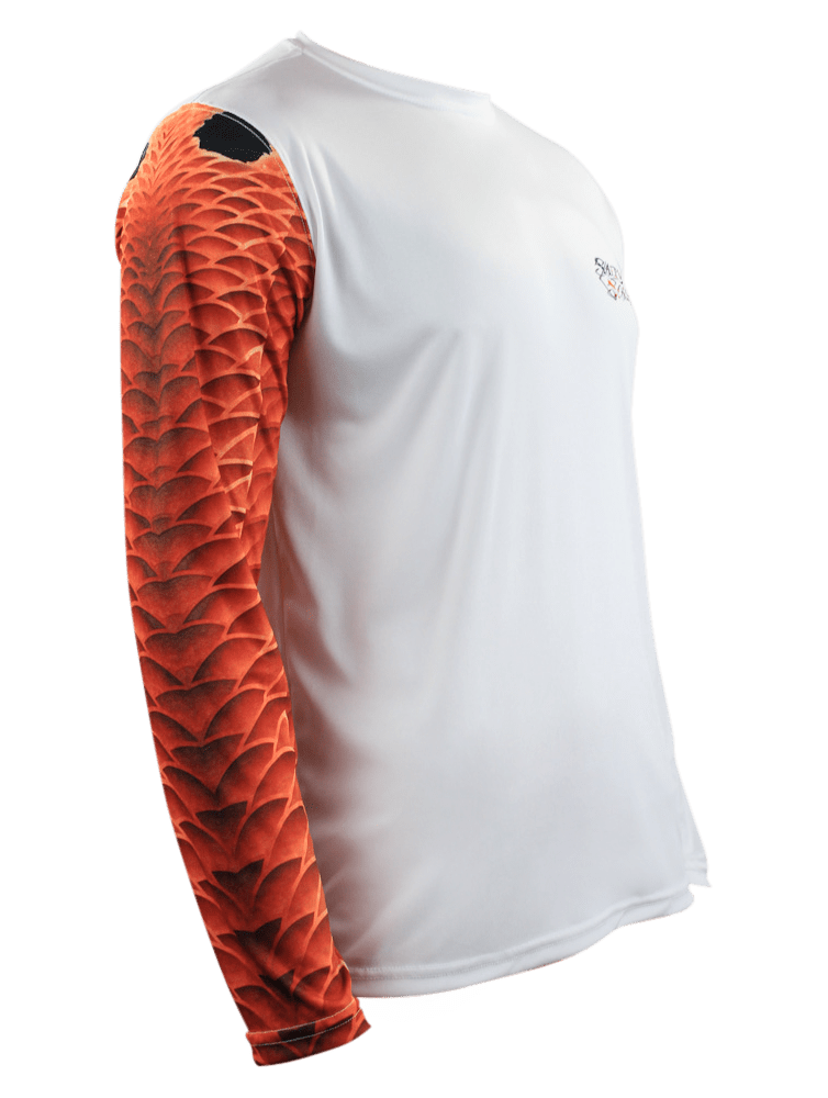 Redfish American Flag Long Sleeve Shirt