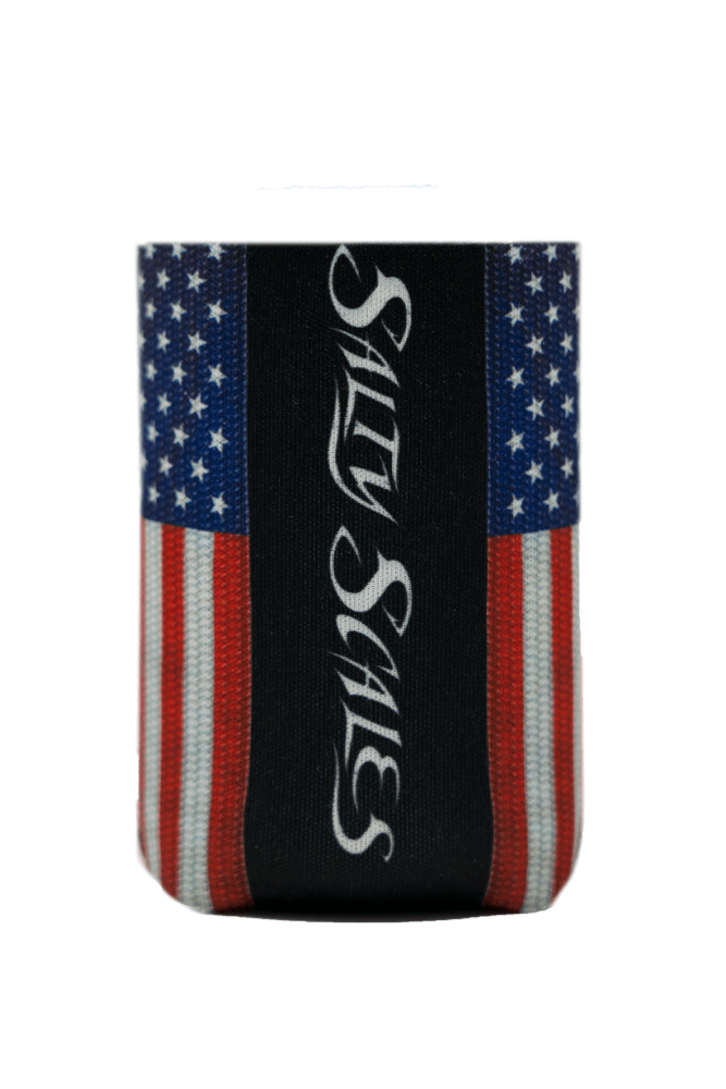 American Stringer Fishing Can Koozie