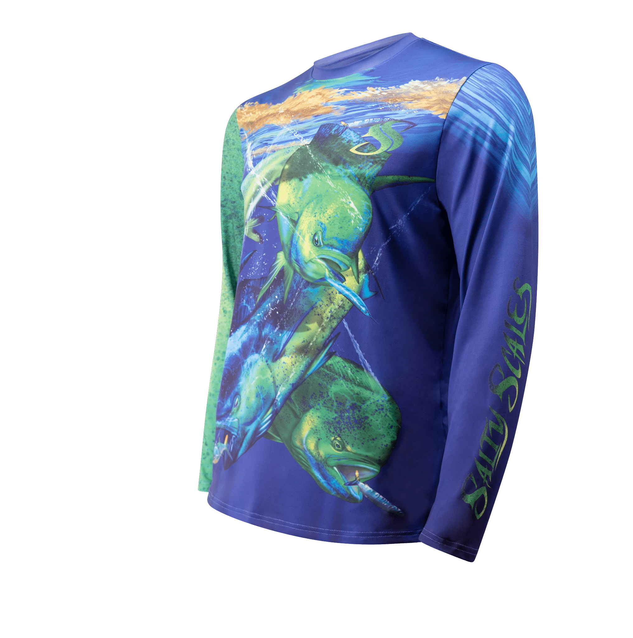 Mahi Mahi Long Sleeve Fishing Shirt Youth