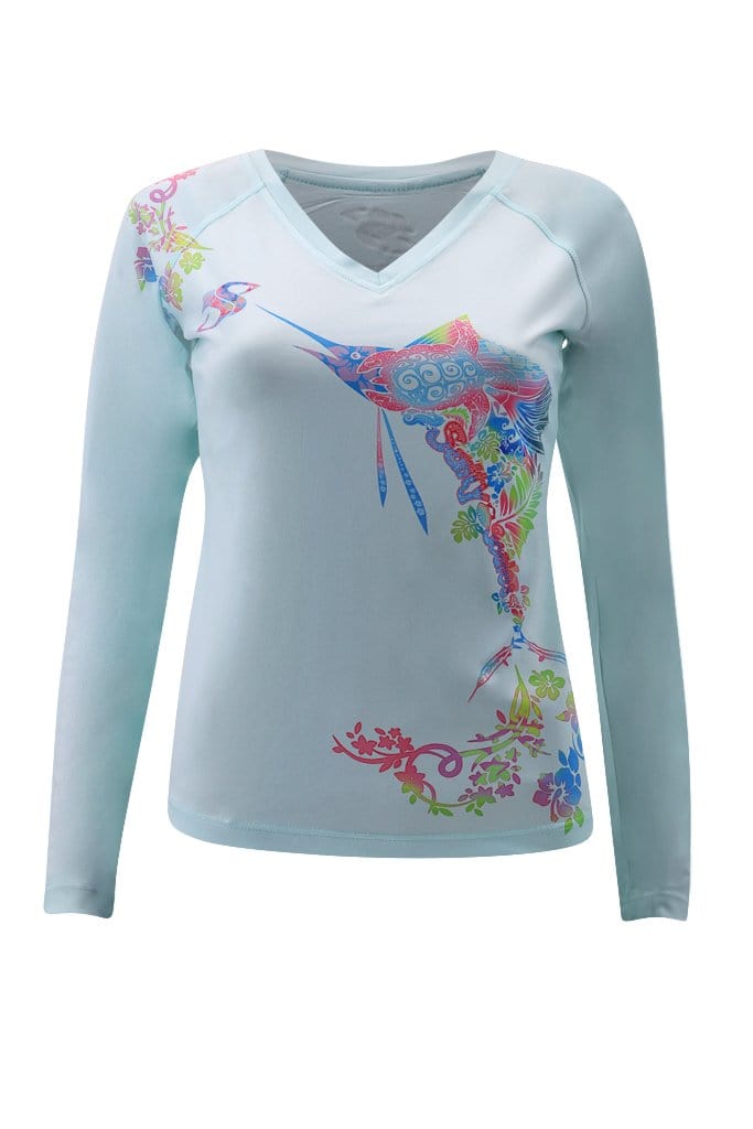 Womens UPF Performance Sailfish Longsleeve