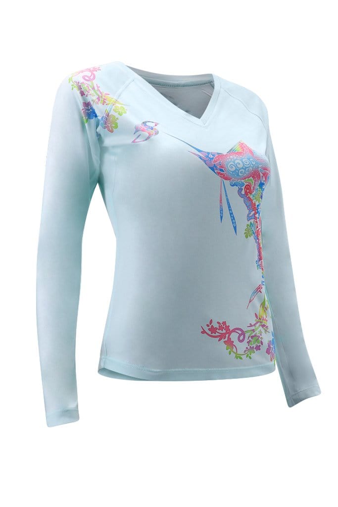 Womens UPF Performance Sailfish Longsleeve