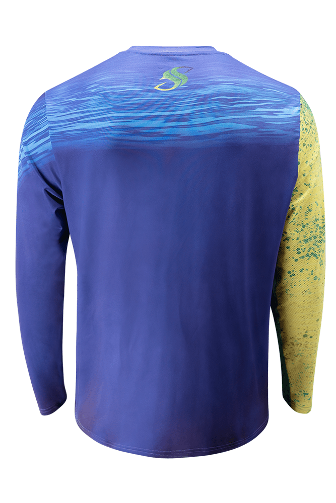 Mahi Mahi Long Sleeve Performance Fishing Shirt