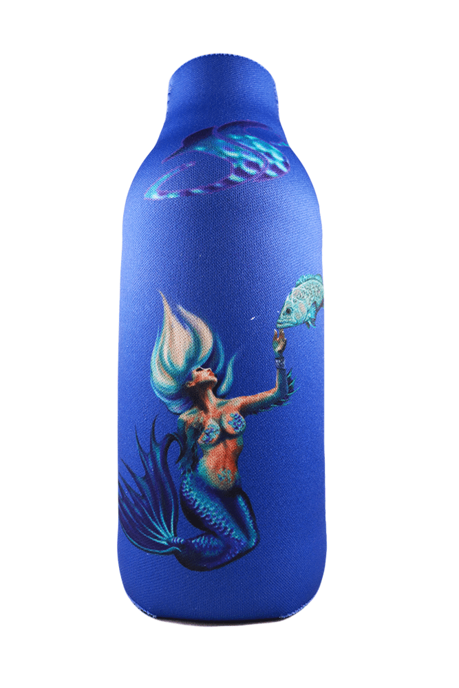 Majestic Mermaid Bottle Beer Koozie