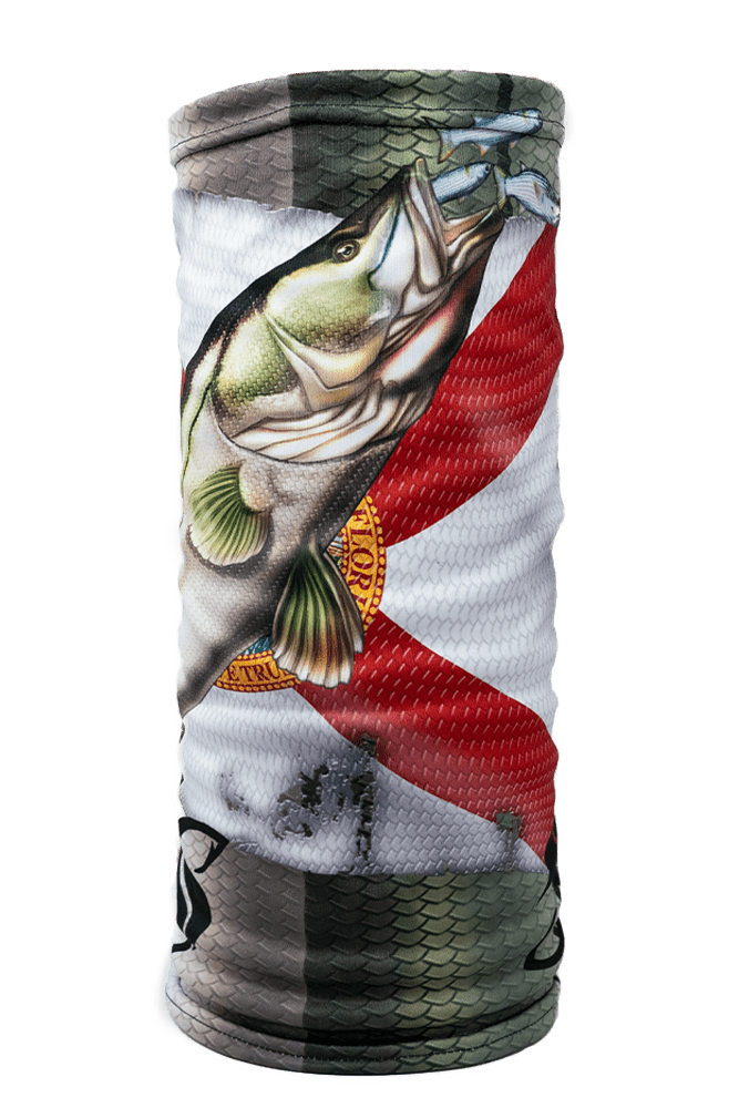 Florida Flag Snook Neck Gaiter - Sun Protection