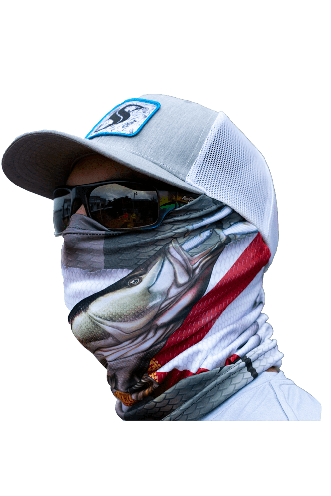 Florida Flag Snook Neck Gaiter  - Sun Protection