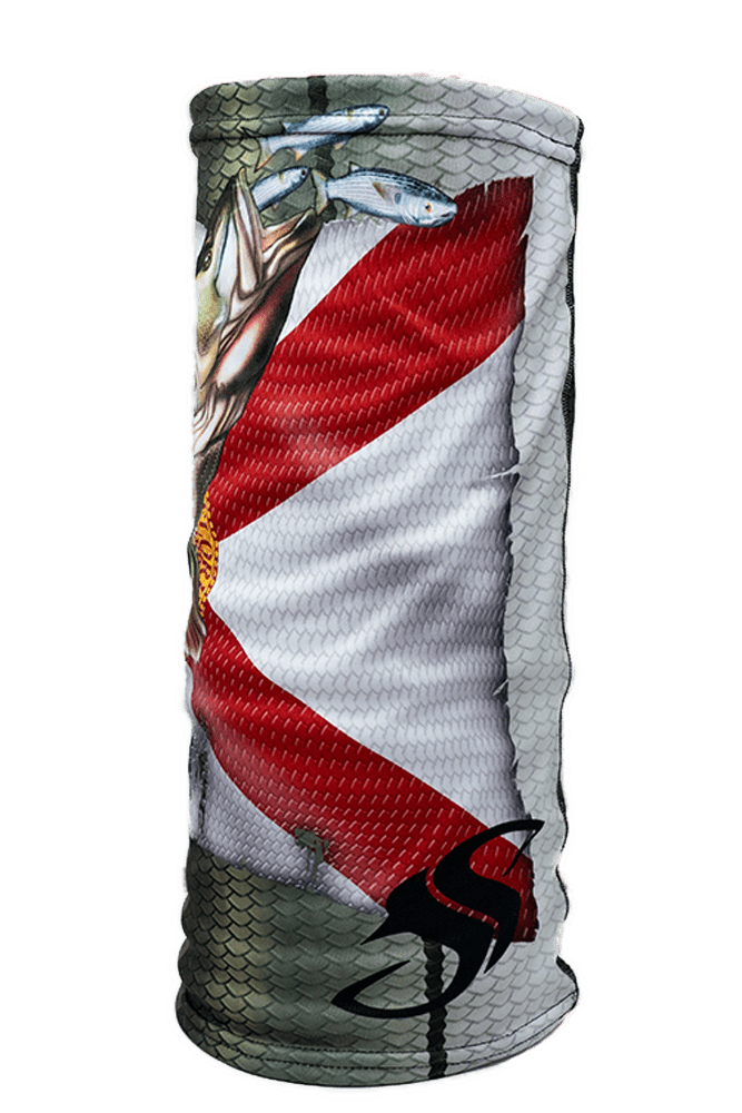 Florida Flag Snook Neck Gaiter - Sun Protection