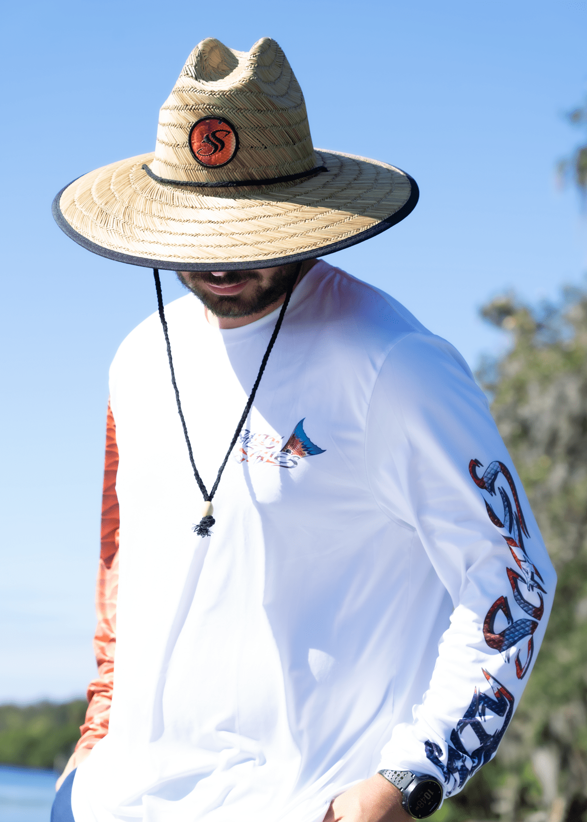 Redfish Straw Fishing Hat - Sun Hat