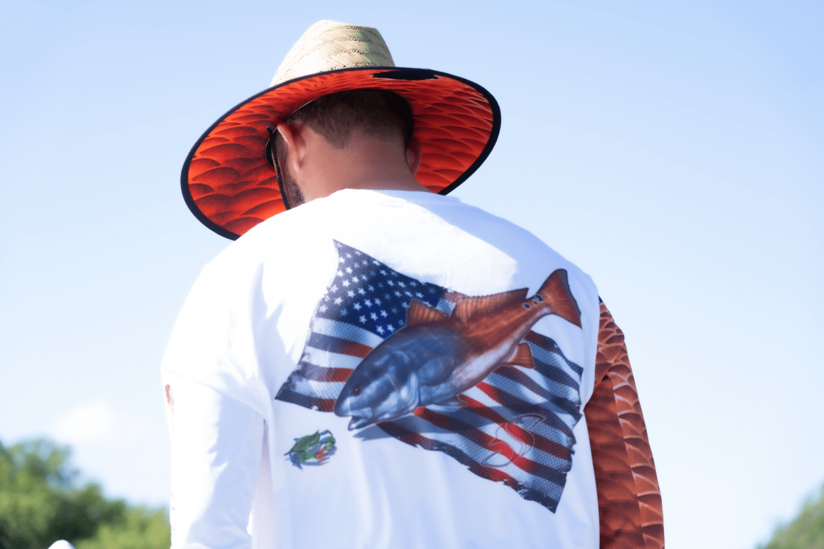 Redfish Straw Fishing Hat - Sun Hat