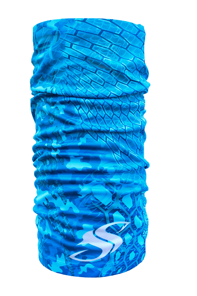 Cycloid Camo Fishing Neck Gaiter