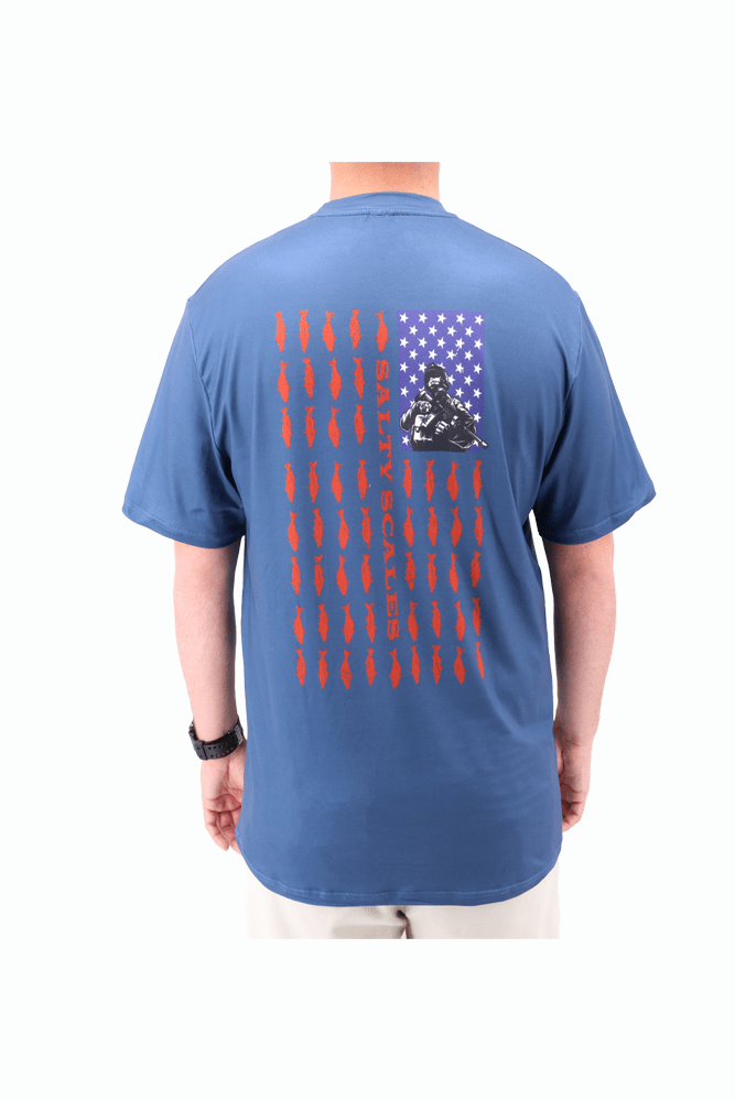 American Flag Short Sleeve T-Shirt