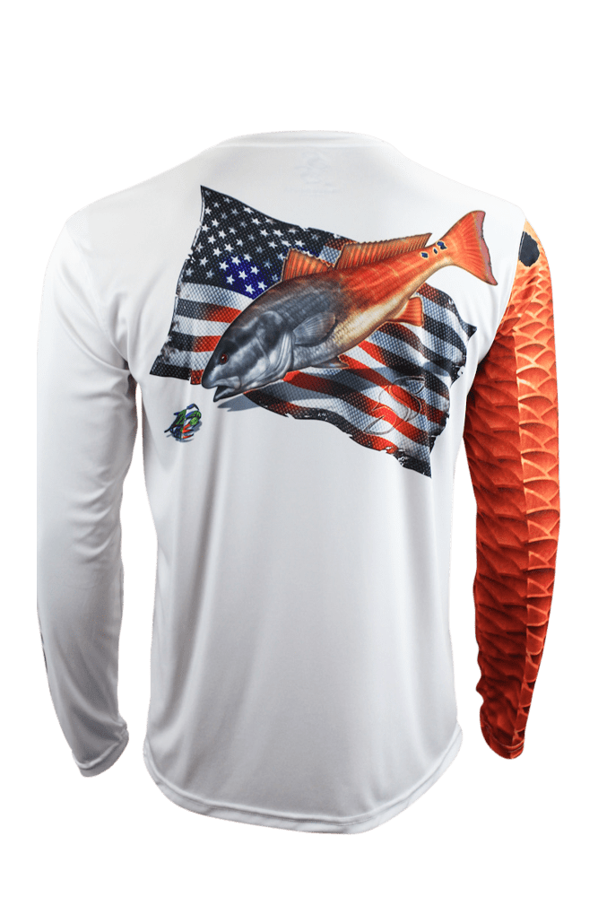 American Redfish Flag Shirt