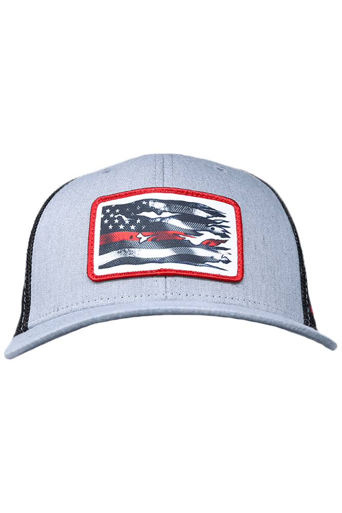 Flexfit Red Line Firefighter Cap