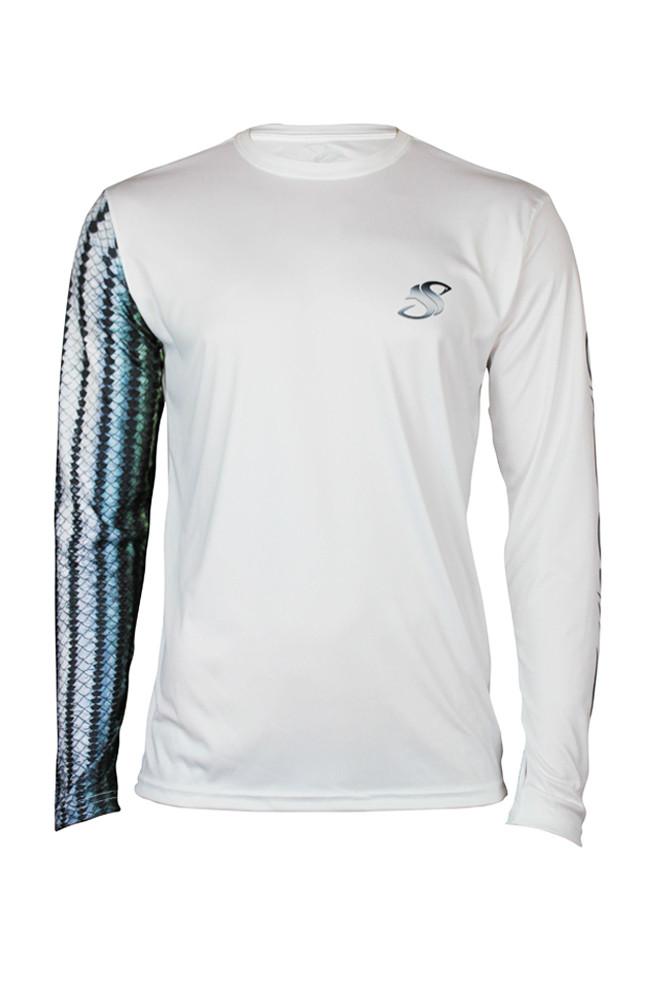 Striper Scale Armor Performance Long Sleeve XS,SaltyScales