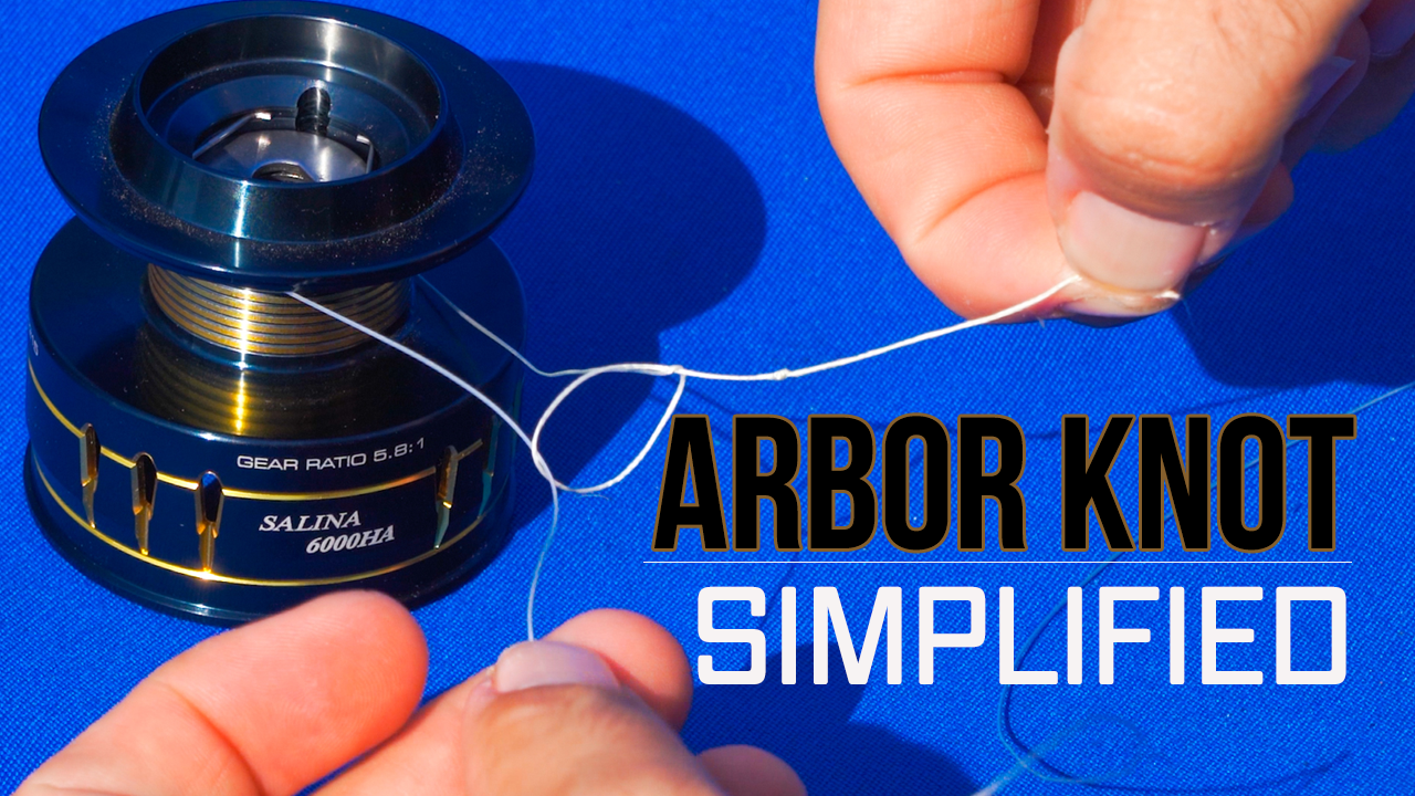 How to Connect Your Fishing Line To a Reel with the Arbor Knot