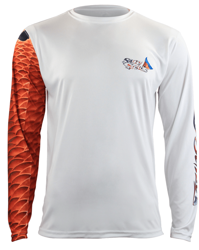 Redfish Long Sleeve Scale Armour Gen 2 Youth Large,SaltyScales