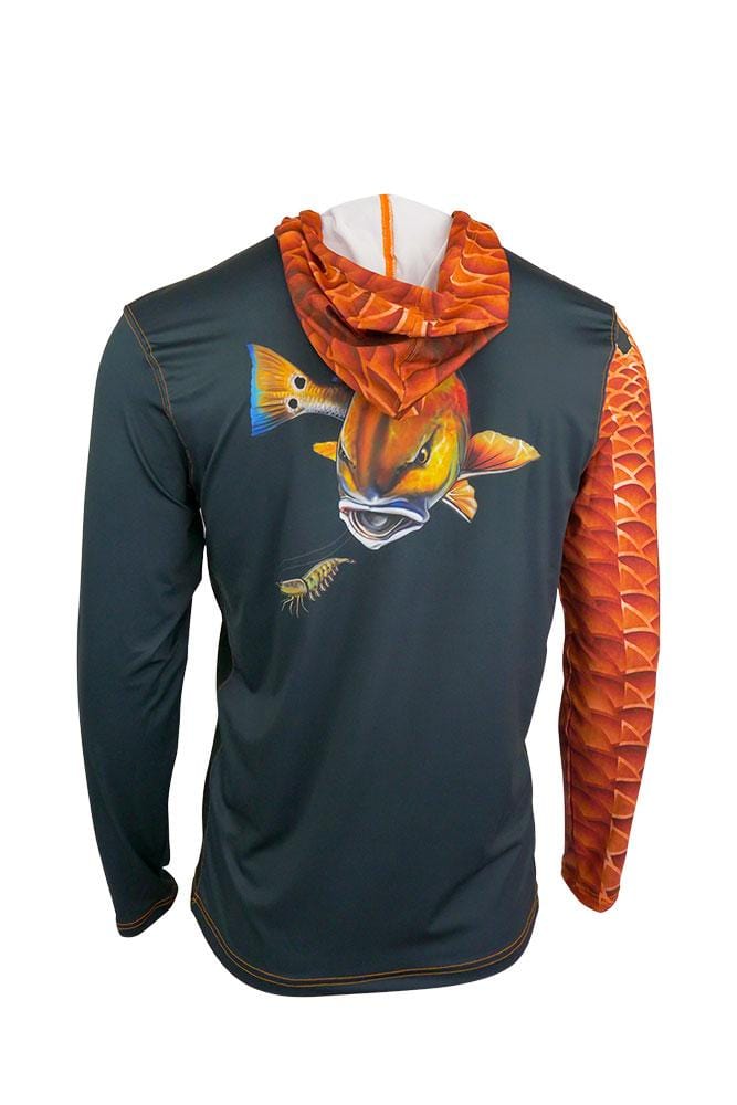 Redfish Gen 3 Hoodie for Men, UPF Protection XL,SaltyScales