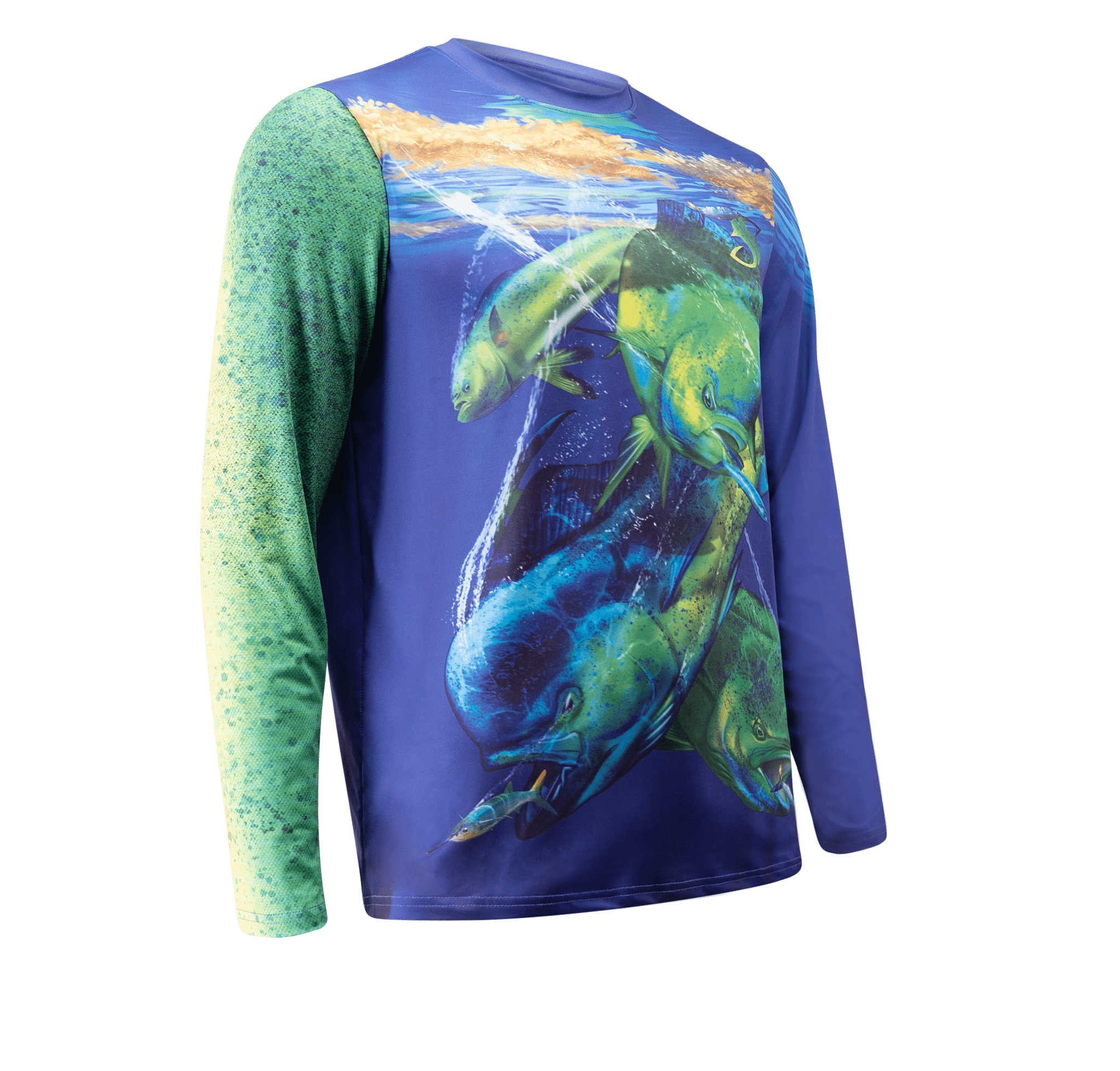 Mahi Mahi Long Sleeve Fishing Shirt Youth