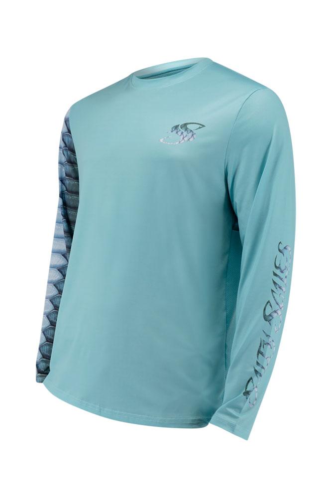 Tarpon Gen 2 Long Sleeve Fishing Shirt Large,SaltyScales