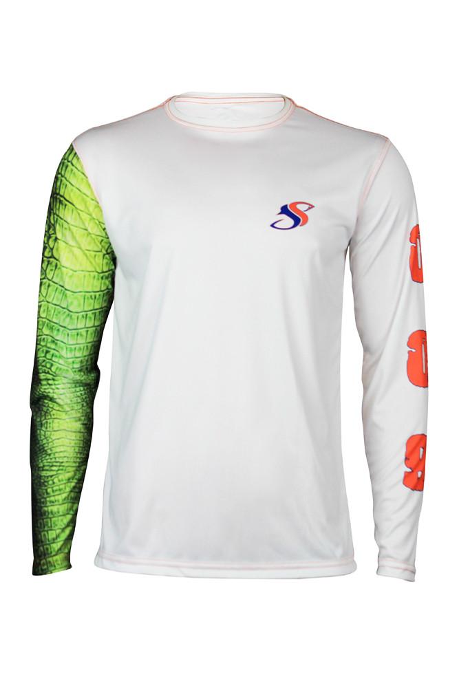 Striper Scale Armor Performance Long Sleeve XS,SaltyScales