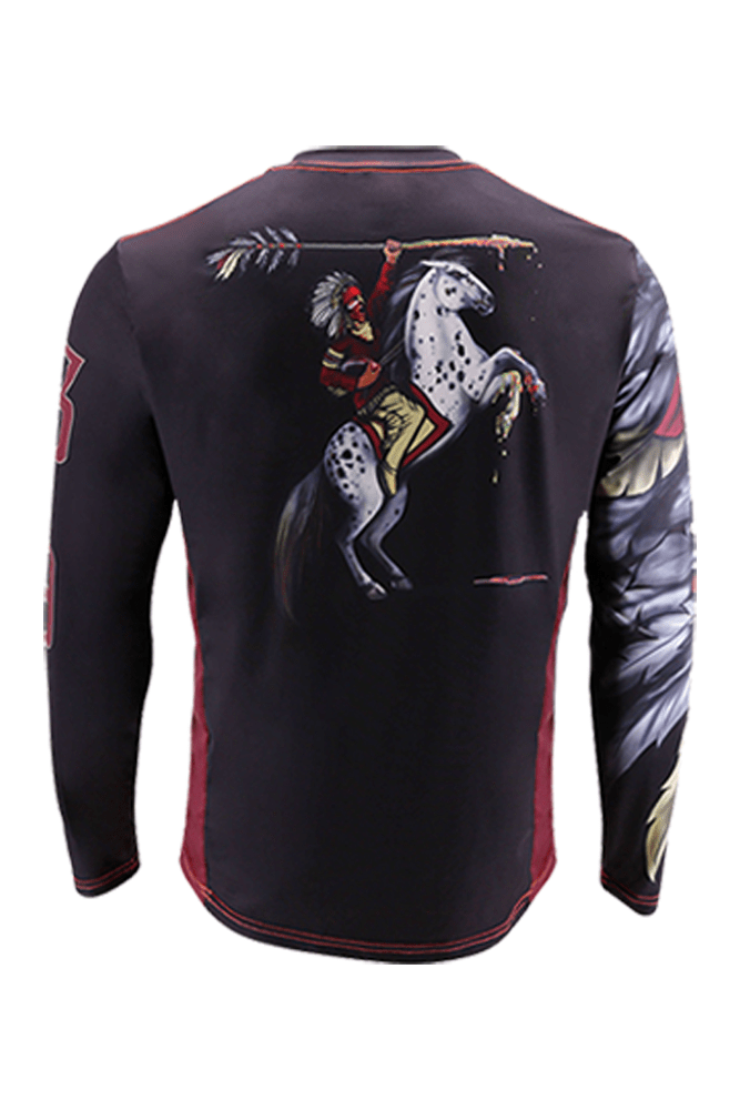 Indigenous Indian Fishing Shirt for Men XXL,SaltyScales