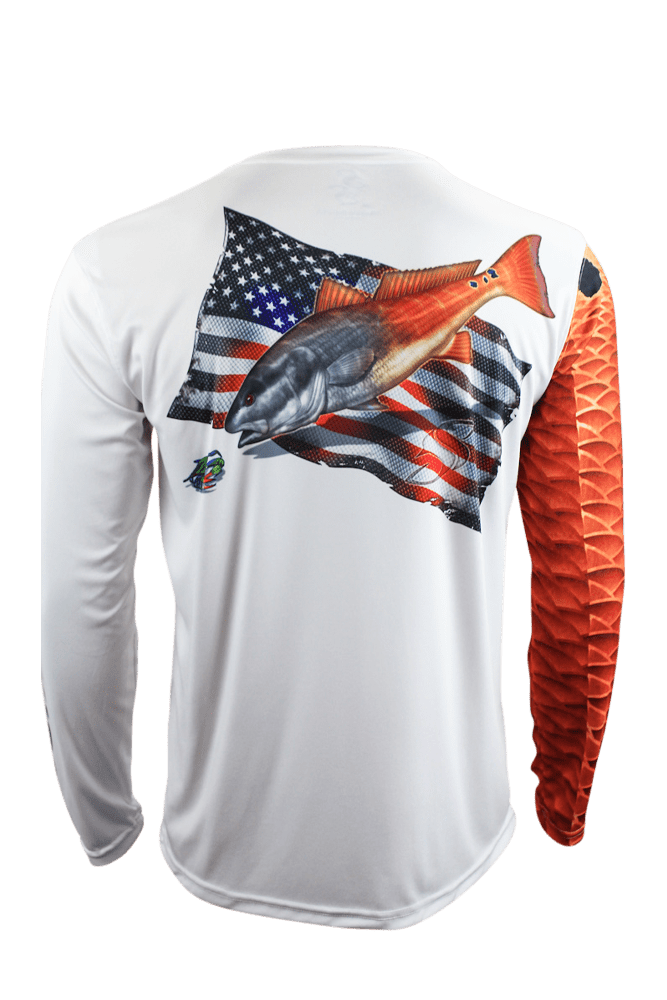 American Redfish Flag Shirt 