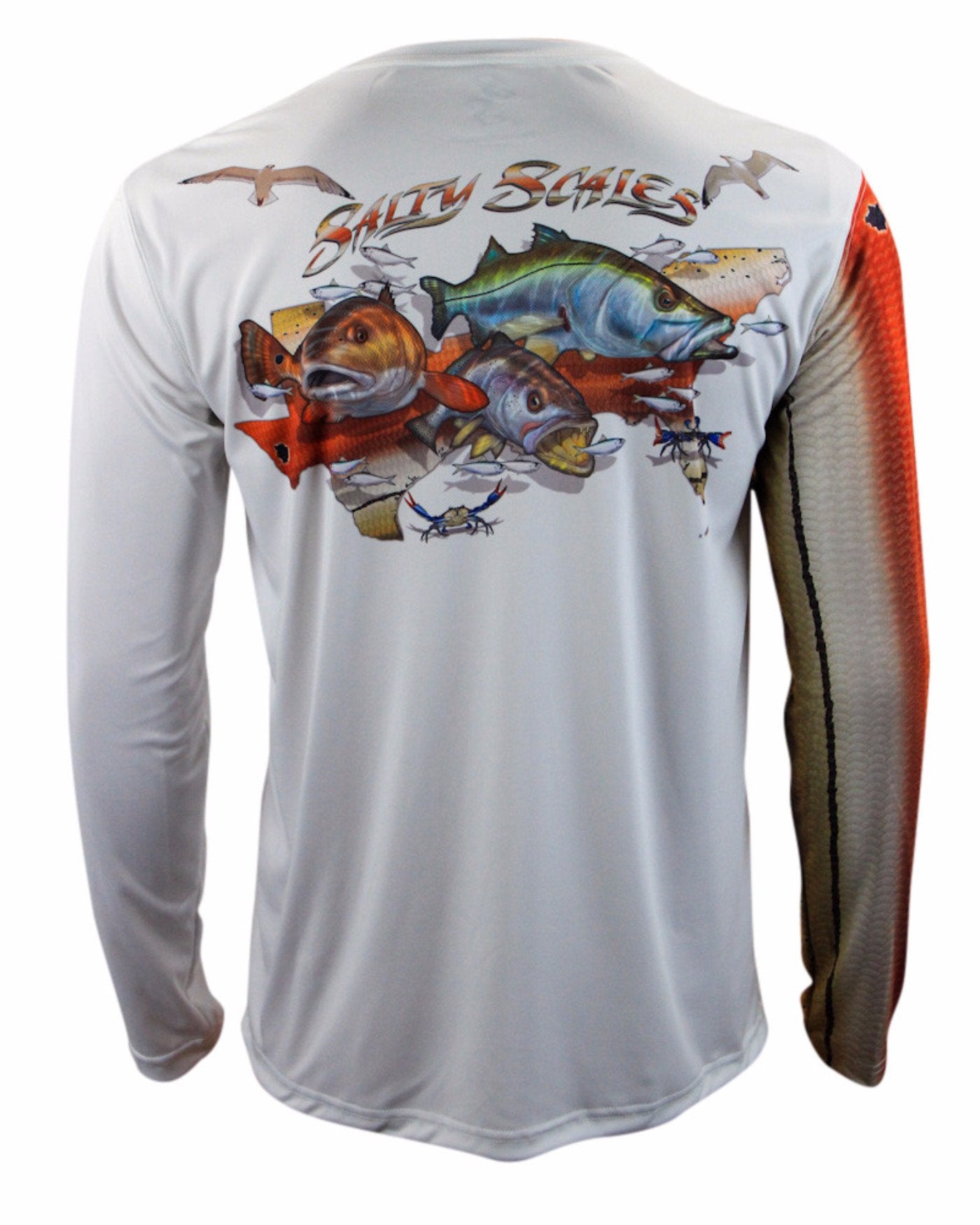 Inshore Slam Fishing Shirt for Men XXXL,SaltyScales